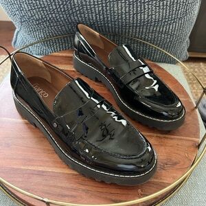Franco Sarto Patent Leather Loafer